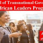 EUI School of Transnational Governance Young African Leaders Programme 2023