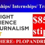 Knight Science Journalism Program at MIT 2024-2025 ($85,000 stipend)