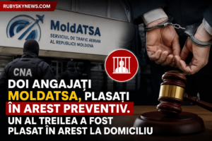Doi angajați MoldATSA, plasați în arest preventiv. Un al treilea a fost plasat în arest la domiciliu