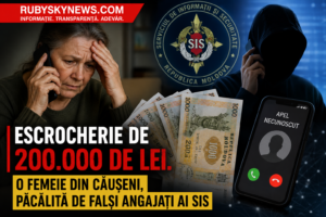 Escrocherie de 200.000 de lei. O femeie din Căușeni, păcălită de falși angajați ai SIS