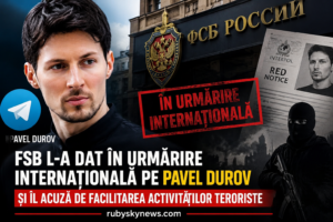FSB l-a dat în urmărire internațională pe Pavel Durov și îl acuză de facilitarea activităților teroriste