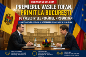 Premierul Vasile Tofan, primit la București de președintele României, Nicușor Dan. Cooperarea bilaterală și integrarea europeană, în prim-plan