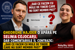 Gheorghe Hajder o apără pe Selinia Cojocaru, dar comentariile îl contrazic: „Dar ce facem cu miile de tineri care nu sunt membri PAS?”