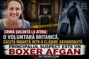 Crimă șocantă la Atena: o voluntară britanică, găsită moartă într-o clădire abandonată. Principalul suspect este un boxer afgan