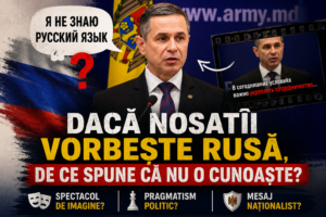 VIDEO/ Dacă Nosatîi vorbește rusă, de ce spune că nu o cunoaște? Spectacol de imagine, pragmatism politic sau mesaj naționalist?
