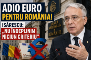 România amână drumul spre euro. Isărescu: Țara nu este pregătită pentru moneda europeană