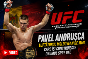 VIDEO/ Pavel Andrușca – luptătorul moldovean de #MMA care își construiește drumul spre #UFC