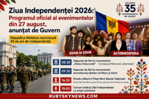 Ziua Independenței 2026: Programul oficial al evenimentelor din 27 august, anunțat de Guvern