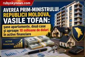 Averea lui Vasile Tofan: șase apartamente, două case și aproape 10 milioane de dolari în active financiare