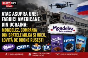 Atac asupra unei fabrici americane din Ucraina: Mondelez, compania din spatele Milka și Oreo, lovită de drone rusești