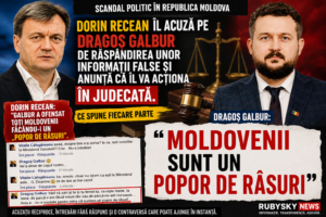Dorin Recean îl acuză pe Dragoș Galbur de răspândirea unor informații false și anunță că îl va acționa în judecată. Ce spune fiecare parte