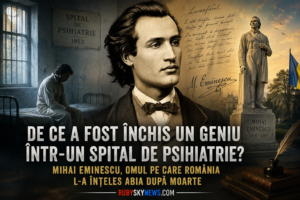 De ce a fost închis un geniu într-un spital de psihiatrie? Mihai Eminescu, omul pe care România l-a înțeles abia după moarte