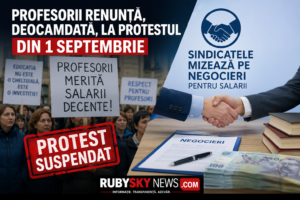 Profesorii renunță, deocamdată, la protestul din 1 septembrie. Sindicatele mizează pe negocieri pentru salarii
