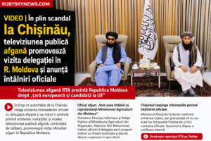 VIDEO | În plin scandal la Chișinău, televiziunea publică afgană promovează vizita delegației în R. Moldova și anunță întâlniri oficiale
