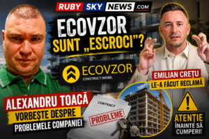 VIDEO/ Ecovzor sunt „escroci”? Emilian Crețu le-a făcut reclamă. Alexandru Toacă vorbește despre problemele companiei