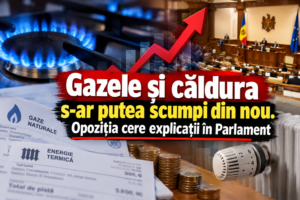 Gazele și căldura s-ar putea scumpi din nou. Opoziția cere explicații în Parlament