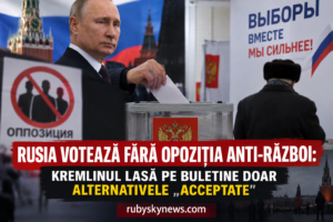 Rusia votează fără opoziția anti-război: Kremlinul lasă pe buletine doar alternativele „acceptate”
