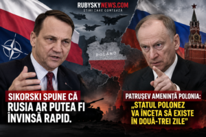 Sikorski spune că Rusia ar putea fi învinsă rapid. Patrușev amenință Polonia: „Statul polonez va înceta să existe în două-trei zile”