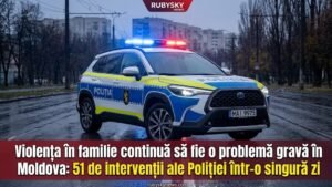 Violența în familie continuă să fie o problemă gravă în Moldova: 51 de intervenții ale Poliției într-o singură zi