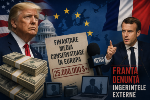 Washingtonul pregătește milioane de dolari pentru proiecte media conservatoare în Europa. Franța denunță riscul ingerințelor externe