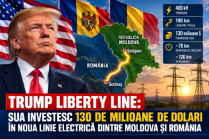 TRUMP LIBERTY LINE: SUA INVESTESC 130 DE MILIOANE DE DOLARI ÎN NOUA LINIE ELECTRICĂ DINTRE MOLDOVA ȘI ROMÂNIA