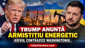 TRUMP ANUNȚĂ UN ARMISTIȚIU ENERGETIC ÎNTRE RUSIA ȘI UCRAINA, DAR KIEVUL CONTRAZICE VERSIUNEA WASHINGTONULUI