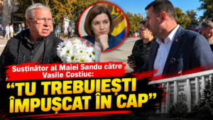 🔴 Vasile Costiuc, amenințat la Bălți: „Tu trebuiești împușcat în cap!” Conflictul, surprins VIDEO