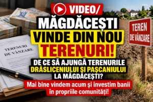 🔴 VIDEO/ MĂGDĂCEȘTI VINDE DIN NOU TERENURI! DE CE SĂ AJUNGĂ TERENURILE DRĂSLICENIULUI ȘI PAȘCANIULUI LA MĂGDĂCEȘTI? Mai bine vindem acum și investim banii în propriile comunități!
