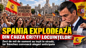 SPANIA EXPLODEAZĂ DIN CAUZA CRIZEI LOCUINȚELOR! Zeci de mii de oameni au ieșit în stradă, iar Sánchez convoacă alegeri anticipate